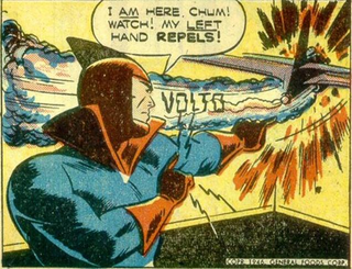 Illustration for article titled 10 Strangest Advertising Superheroes of the 1940s